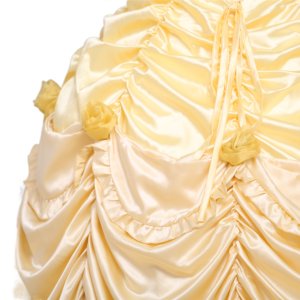 Belle y la Bestia Traje de Cosplay Serie | Vestido de Princesa para Eventos - Fantasia Cosera