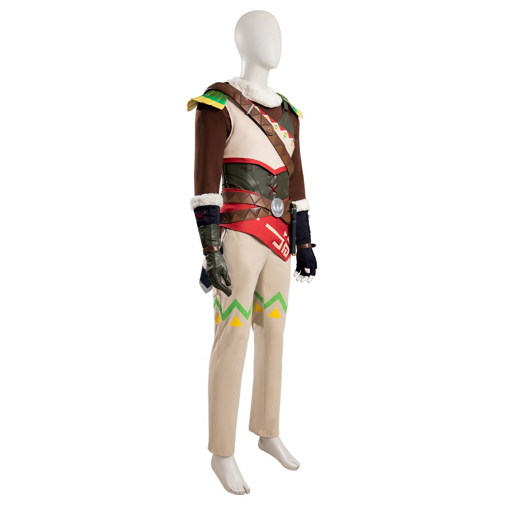 Traje de Cosplay de Rito de The Legend of Zelda - Calidad Premium para Fans - Fantasia Cosera