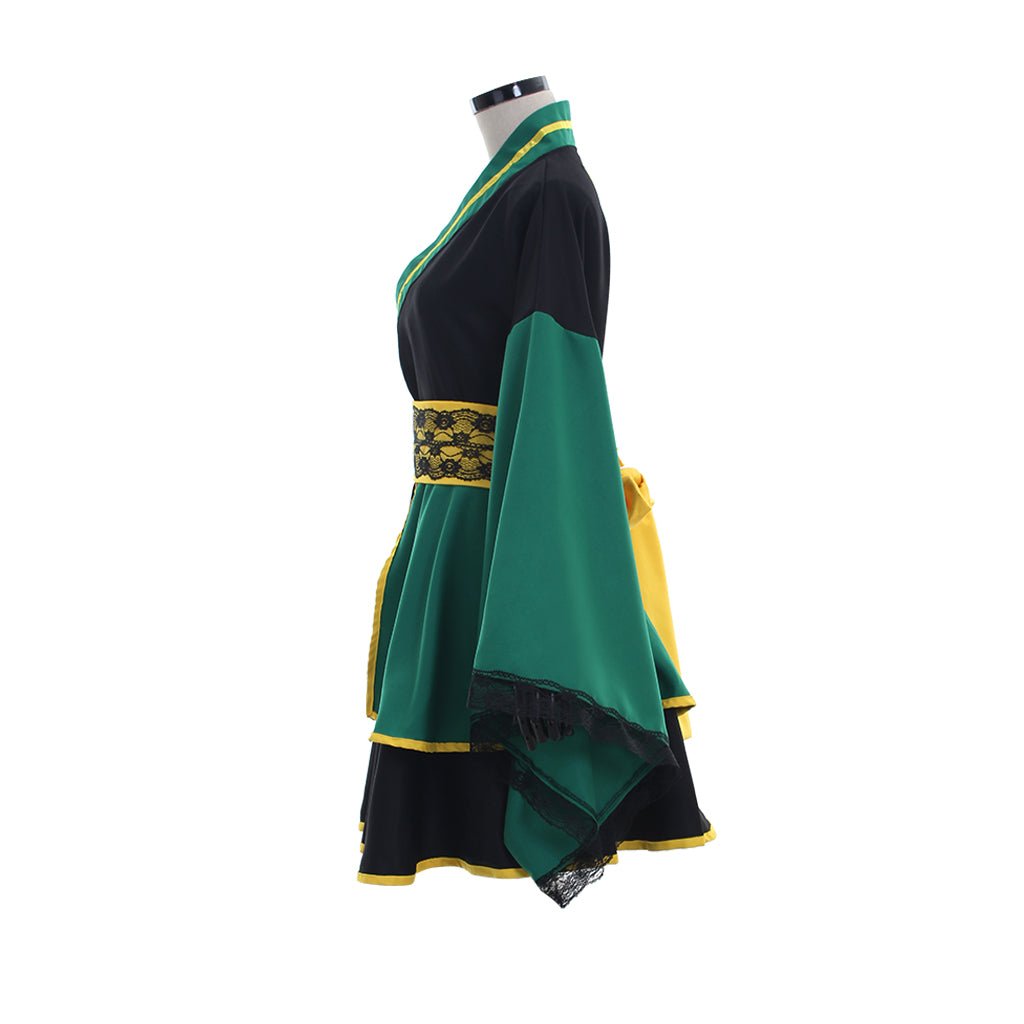 Vestido Kimono Loki Traje Cosplay Hecho a Medida - Fantasia Cosera