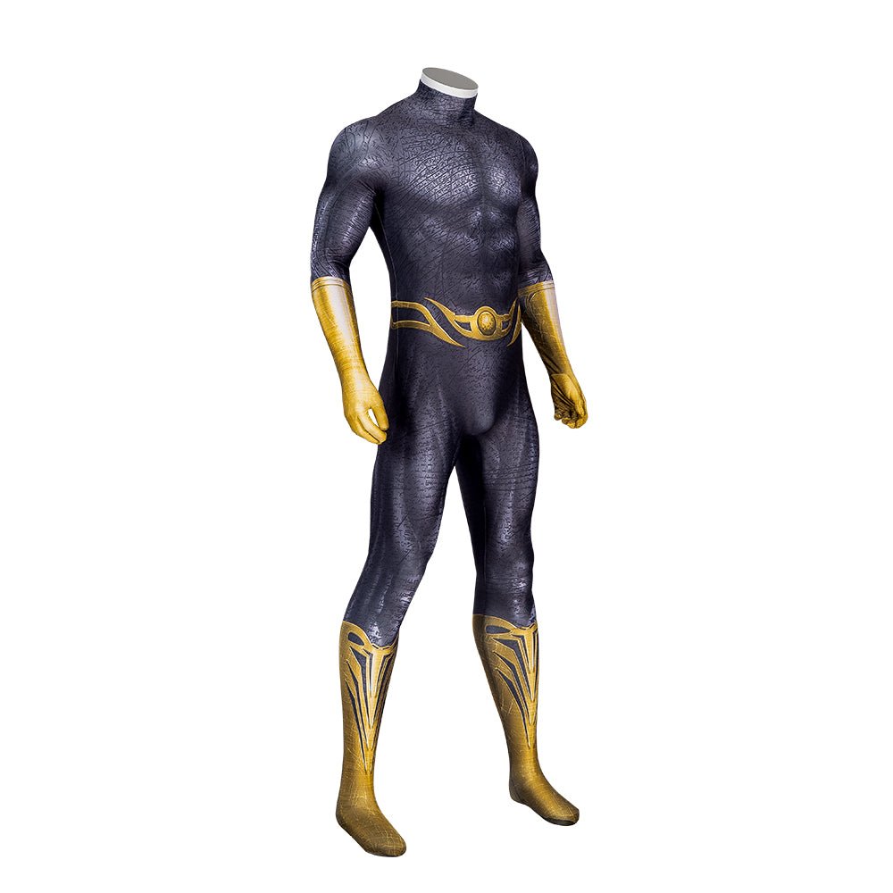 Traje de Cosplay de Black Adam Conjunto Completo con Túnica y Máscara para Hombres Halloween y Eventos - Fantasia Cosera
