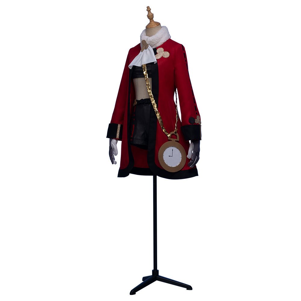Traje de Cosplay de Pom-pom de Honkai: Star Rail para Mujer - Disfraz de Halloween con Abrigo, Sombrero, Pantalones y Accesorio - Fantasia Cosera