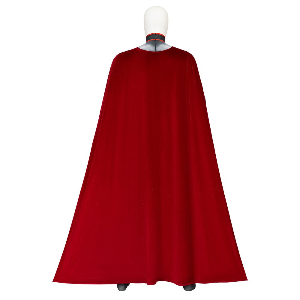 Traje de Cosplay de Superman Red Son - Conjunto Completo para Halloween - Fantasia Cosera
