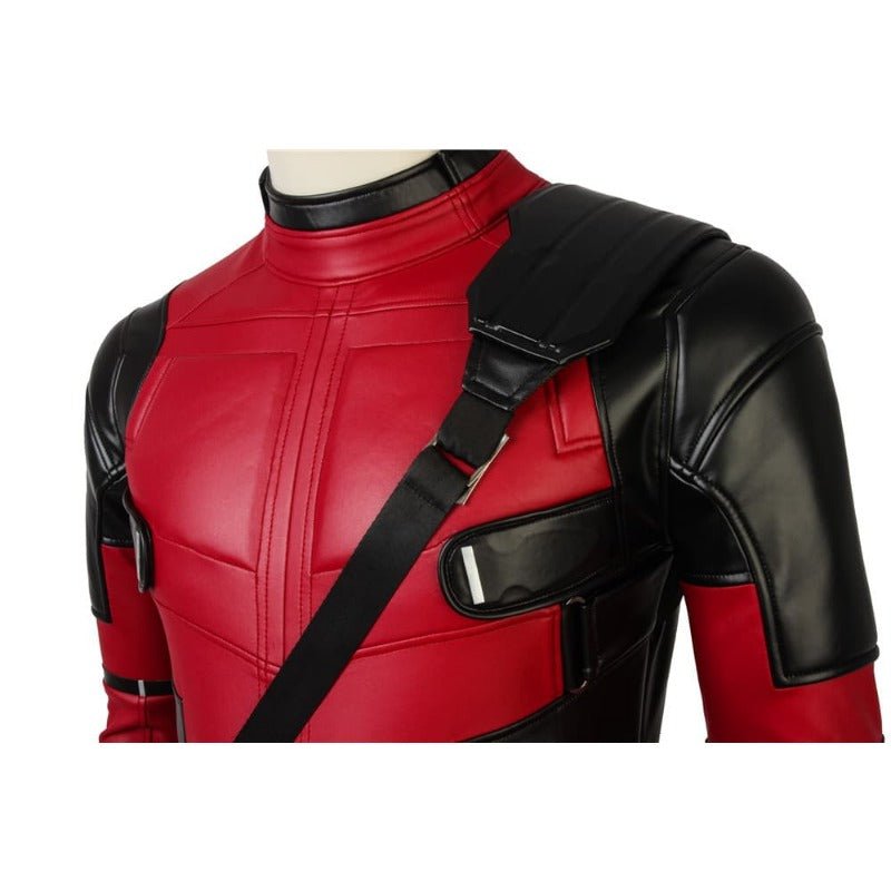 Traje de Cosplay Crimson Comediante - Disfraz de Captain Pool para Halloween y Comic-Con - Fantasia Cosera