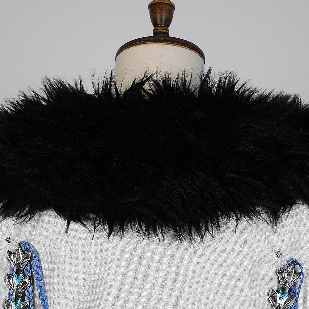 Traje de Genshin Impact Fatui Cloak para Pierr Pantalone Tartaglia Harlequin Doctor Sandrone Columbina Regretor - Fantasia Cosera