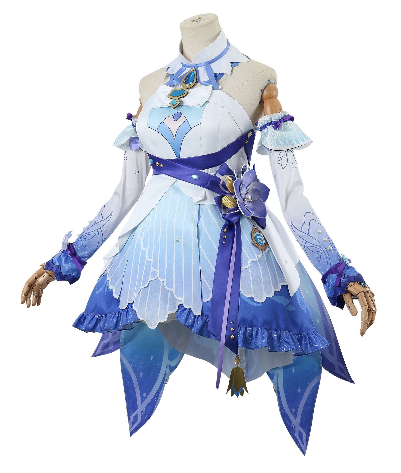 Traje de Cosplay de Nilou de Genshin Impact – Elegante Outfit Chabon Breath - Fantasia Cosera