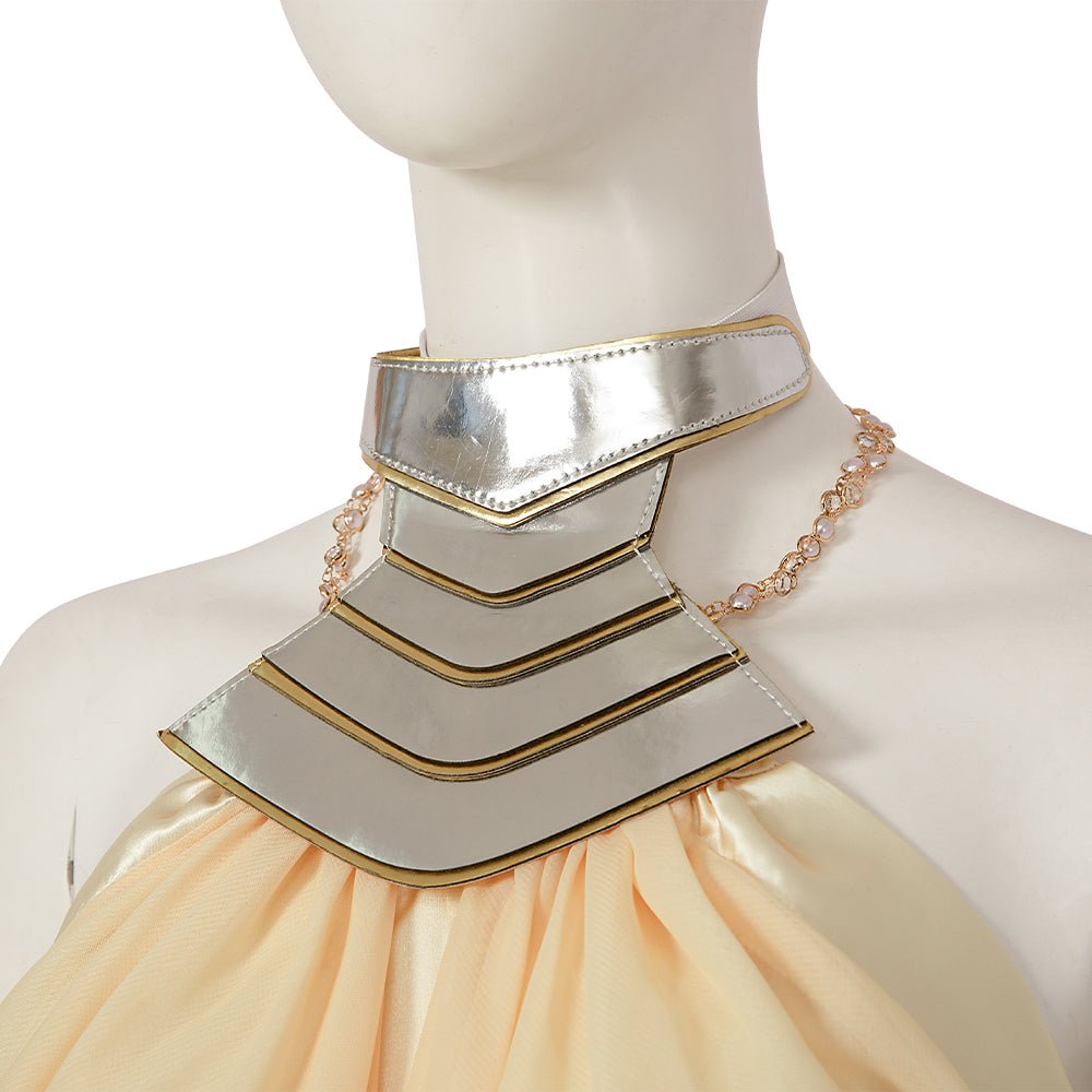 Vestido de Cosplay de Padme Amidala de Star Wars Episodio II - El Ataque de los Clones - Fantasia Cosera