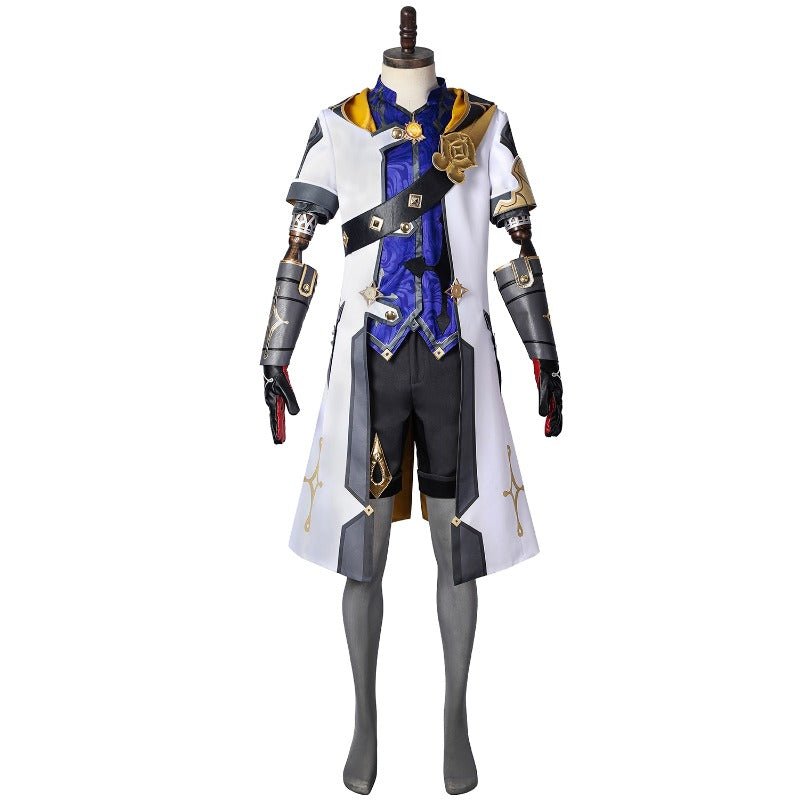 Traje de Cosplay de Albedo de Genshin Impact - Vestuario Premium - Fantasia Cosera
