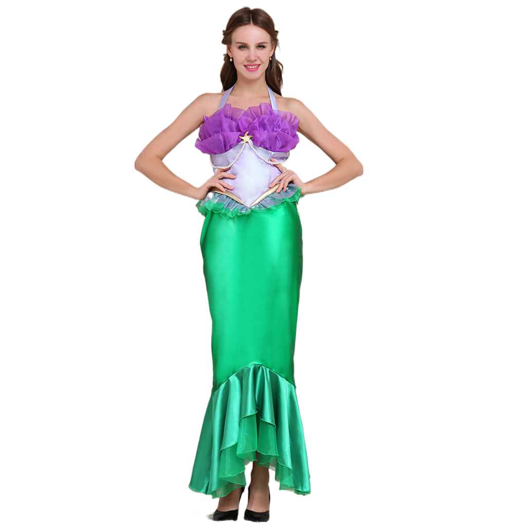 Disfraz de Ariel La Sirenita para Cosplay | Disfraz de Disney Ariel para Todas las Versiones | Serie de Cosplay - Fantasia Cosera