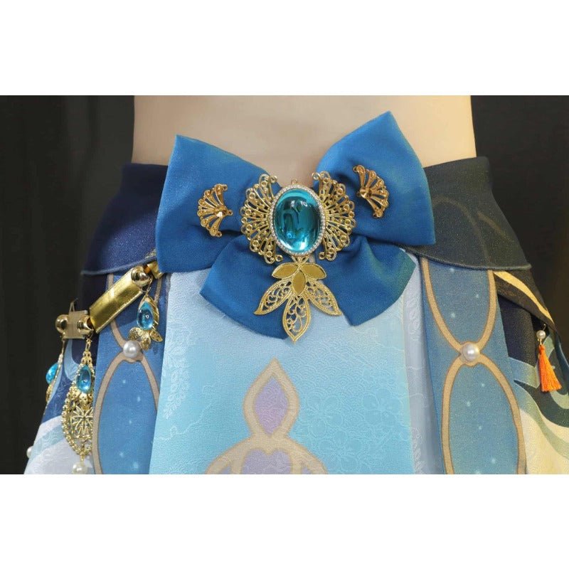 Traje de Cosplay de Nilou de Genshin Impact - Elegante Vestido de Baile para Mujeres - Fantasia Cosera