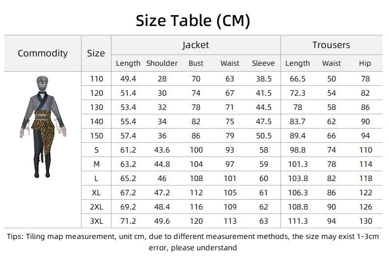 Traje de Cosplay Black Myth: Wukong | El Destinado Guerrero Enmascarado para Halloween y Expos de Anime - Fantasia Cosera