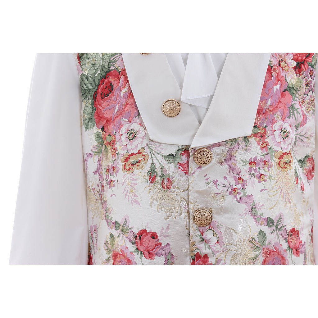 Traje Barroco Rococó Púrpura para Hombre | Elegante Disfraz Medieval para Bodas y Fiestas - Fantasia Cosera