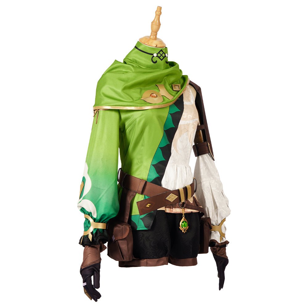 Traje de Cosplay de Rana de Genshin Impact para Fiestas de Halloween y Carnaval - Fantasia Cosera