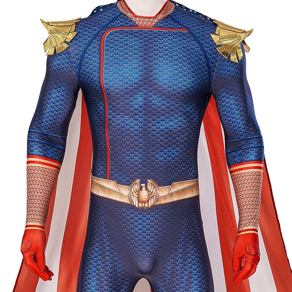 Traje de Homelander de la serie The Boys - Outfit de Cosplay Premium - Fantasia Cosera