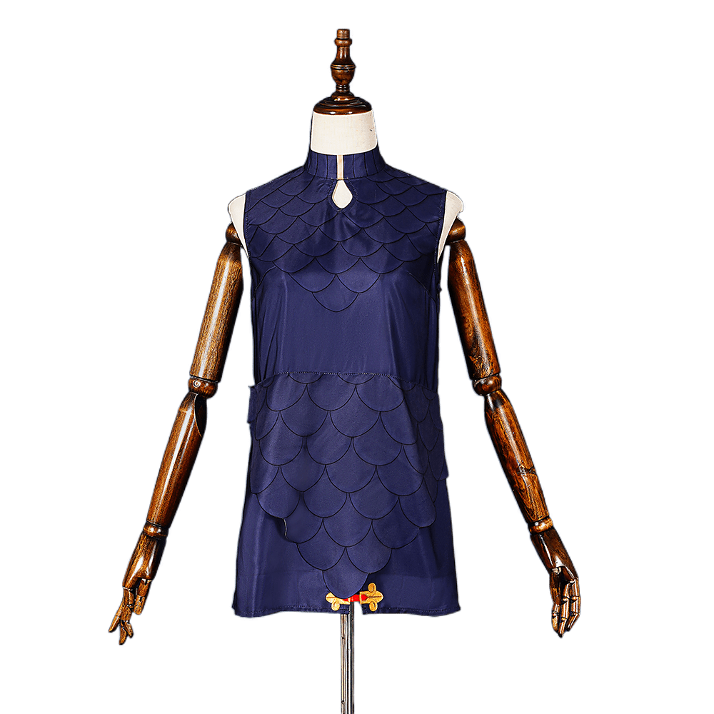 Traje de Cosplay de Bailu de Honkai Star Rail – ¡Perfecto para las Fanáticas del Juego! - Fantasia Cosera