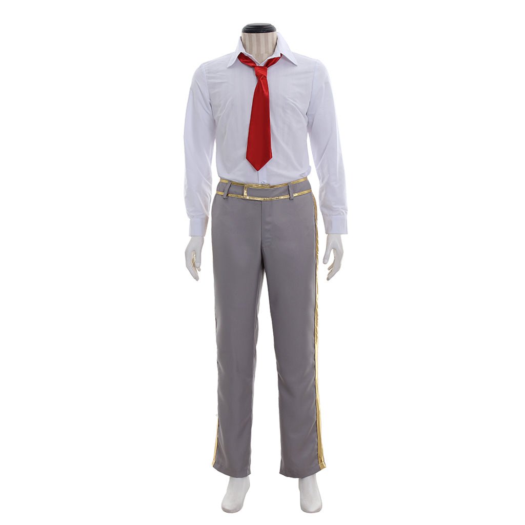Traje de Cosplay de Nils Light Field para Hombres | Chaqueta, Camisa y Pantalón de Juego Completo - Fantasia Cosera