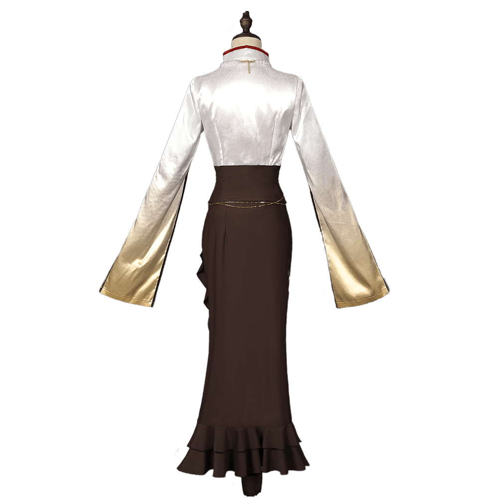 Genshin Impact x Pizza Hut - Traje de Cosplay de Ningguang - Fantasia Cosera