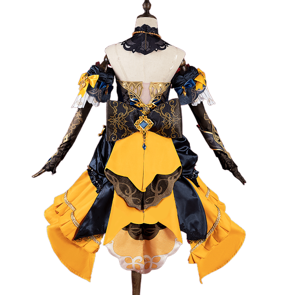 Traje de Cosplay de Navia de Genshin Impact para Mujer - Fantasia Cosera