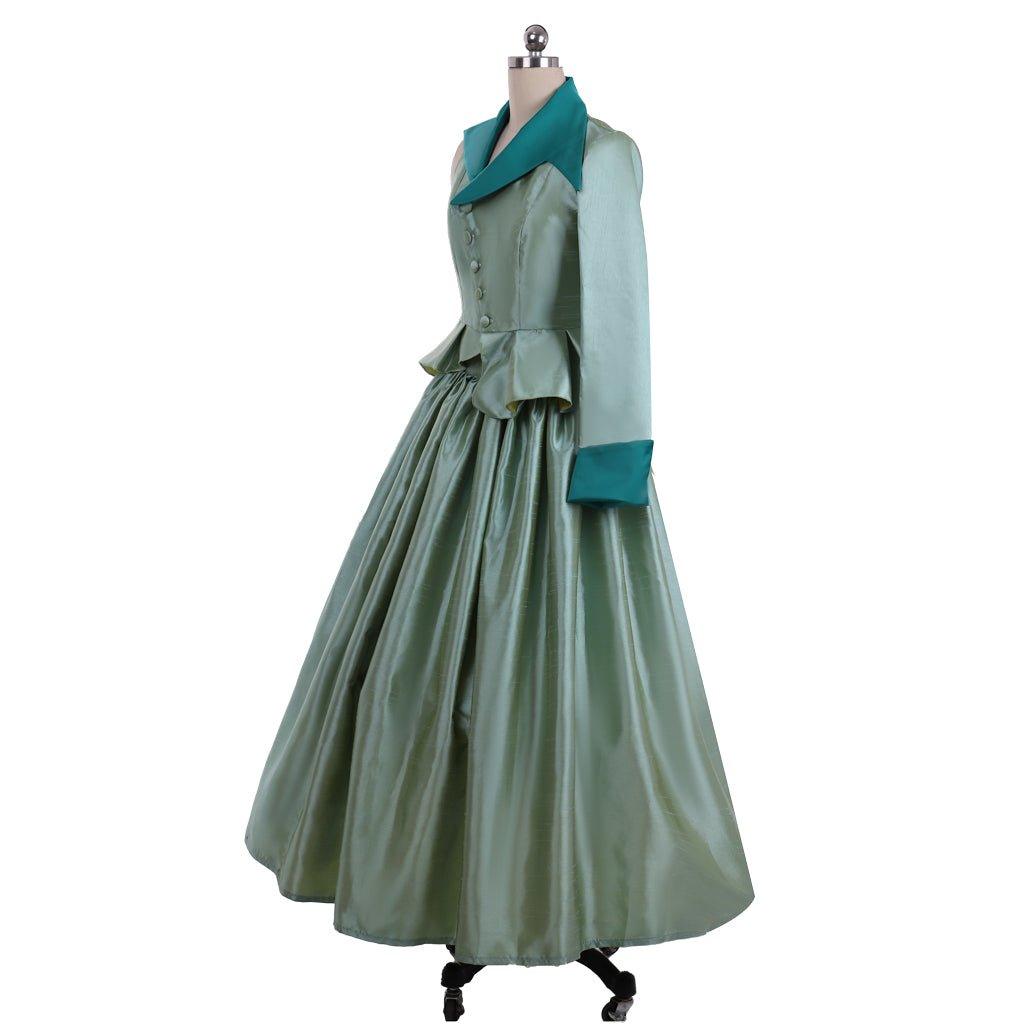 Vestido de Glinda la Bruja Buena para Mujer - Traje Cosplay Adulto del Musical Wicked - Fantasia Cosera