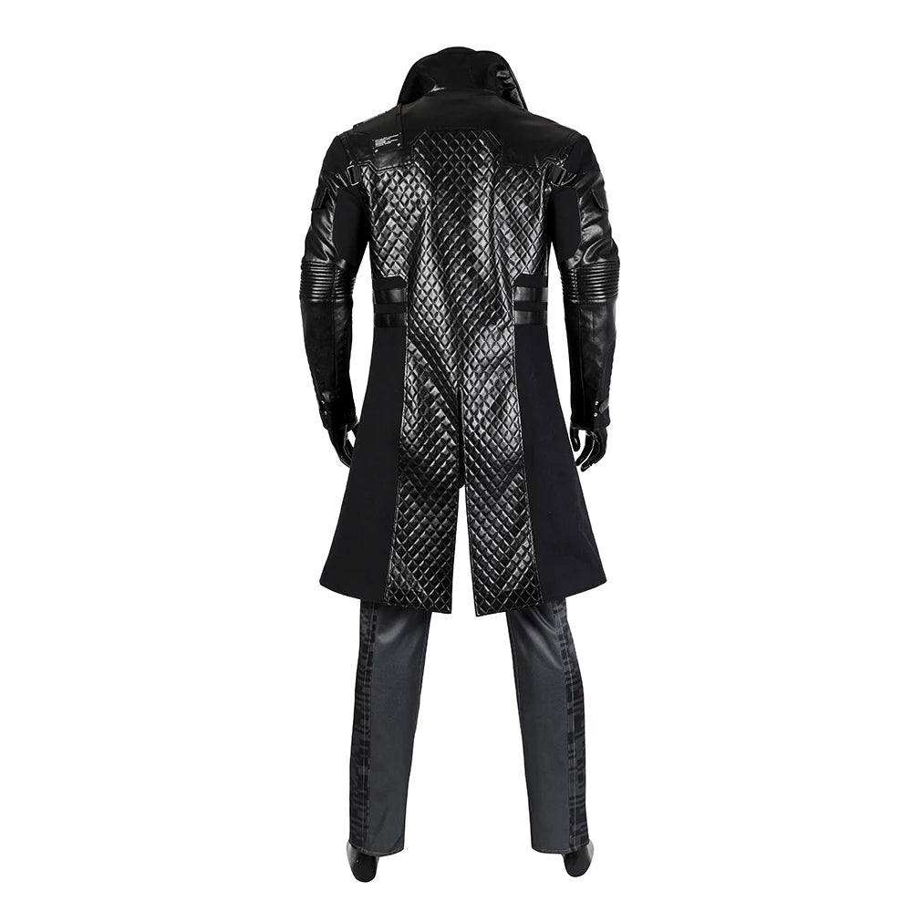Traje de Cosplay Solomon Reed para Hombres - Estilo Punk Retro de Phantom Liberty - Disfraz para Halloween, Carnaval y Fiestas - Fantasia Cosera
