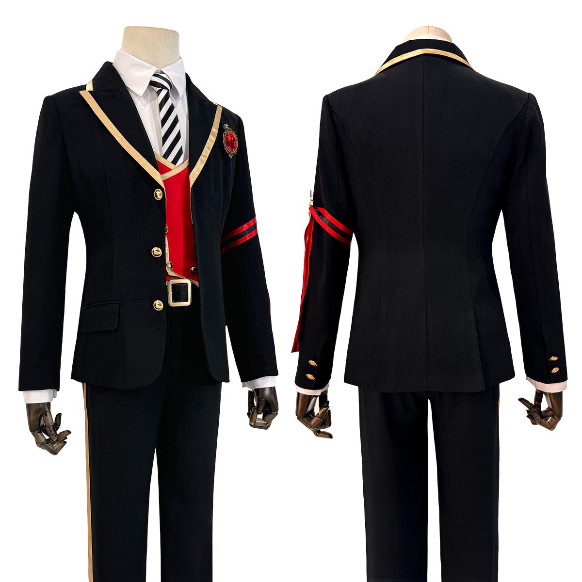 Traje de Cosplay de Riddle Rosehearts de Twisted Wonderland - Calidad Premium - Fantasia Cosera