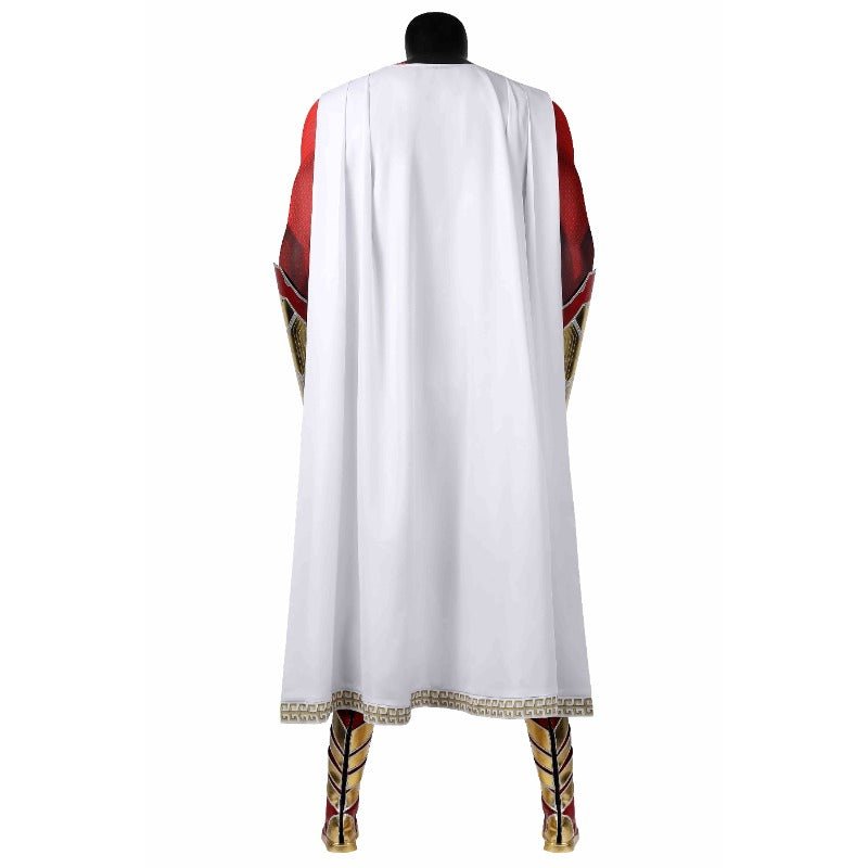 Traje Completo de Cosplay de Shazam de DC para Adultos para Fiestas de Halloween - Fantasia Cosera