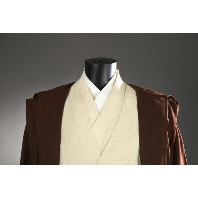 Traje de Cosplay de Obi-Wan Kenobi Conjunto Completo Túnica Capa para Fiesta de Halloween - Fantasia Cosera