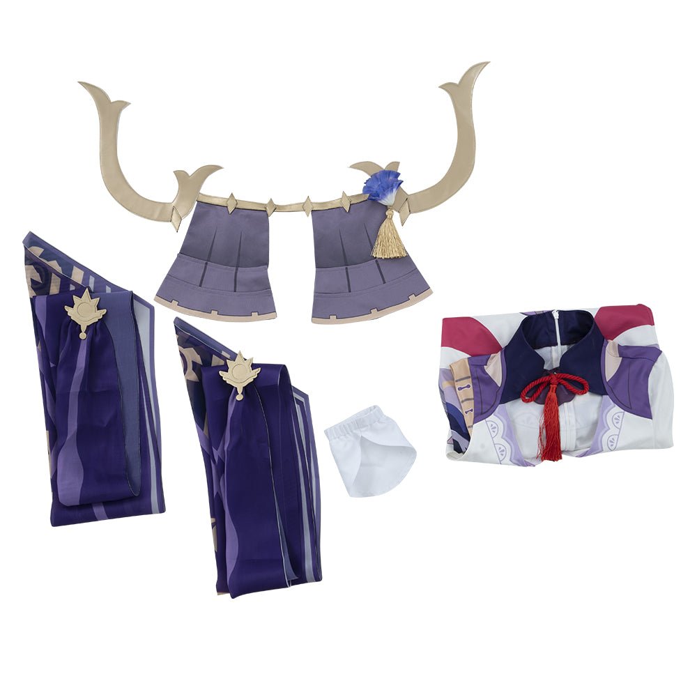 Traje de Cosplay de Raiden Shogun de Genshin Impact – Atuendo Auténtico para Fans - Fantasia Cosera