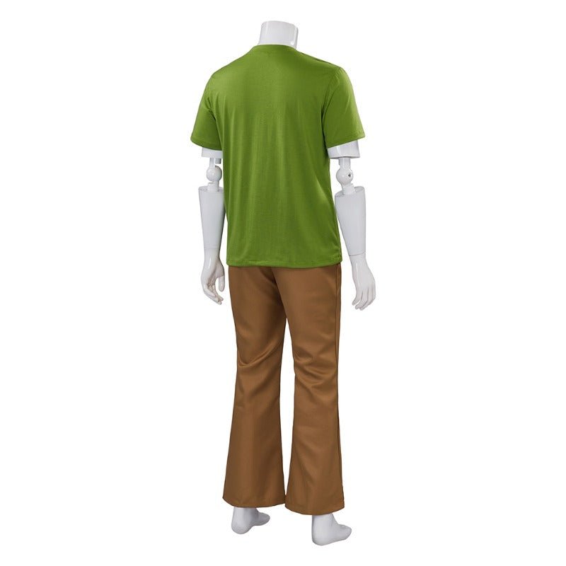 Disfraz Verde Desgastado para Hombres – Outfit de Cosplay de Anime para Halloween con Camisa y Pantalones - Fantasia Cosera