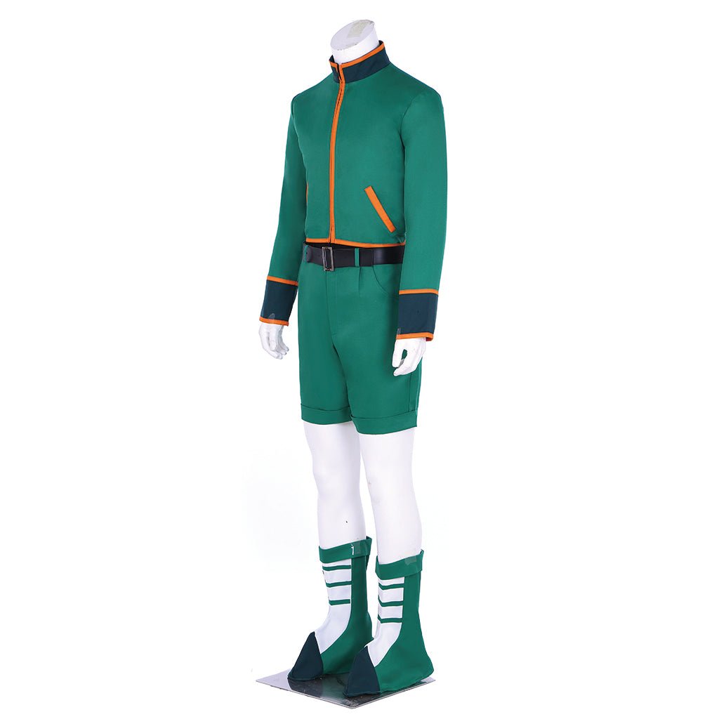 Traje de Cosplay de Gon Freecss de Hunter x Hunter - Verde - Fantasia Cosera