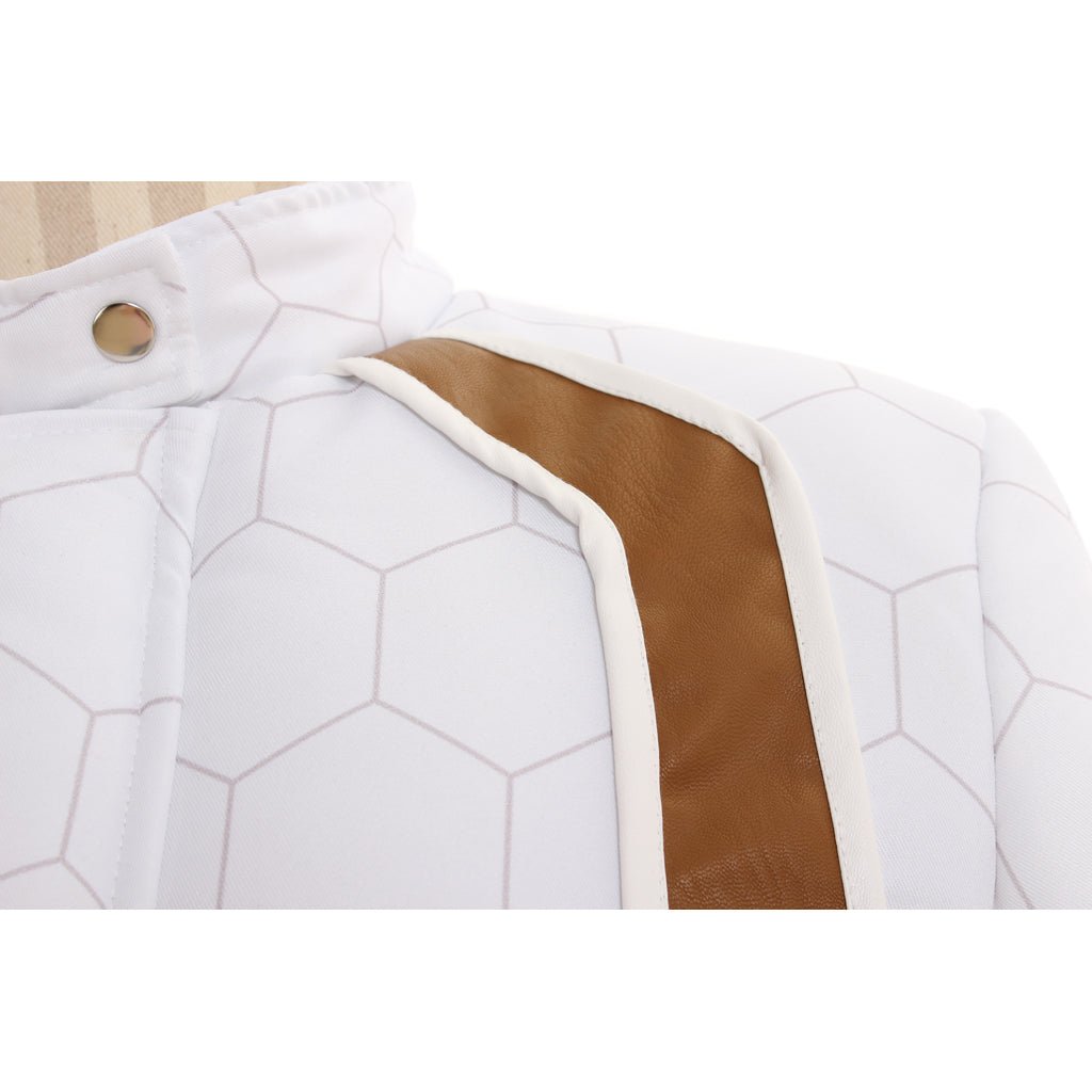 Traje de Cosplay de Mei Climatóloga para Mujer - Jumpsuit Blanco Completo - Fantasía Cosera - Fantasia Cosera