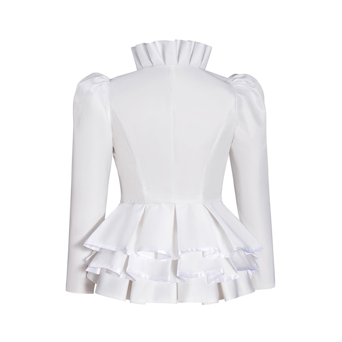 Abrigo Blanco de Edward – Traje de Cosplay Premium - Fantasia Cosera