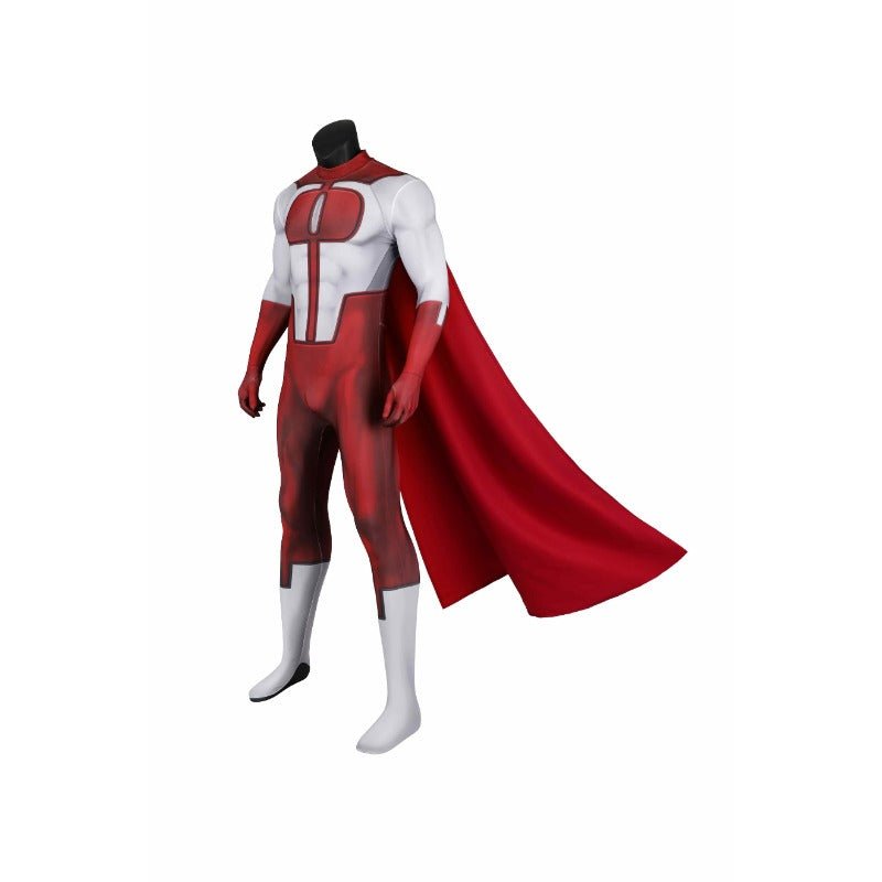 Traje de Omni Man, Nolan Grayson Cosplay con Capa para Hombres Disfraz de Halloween - Fantasia Cosera