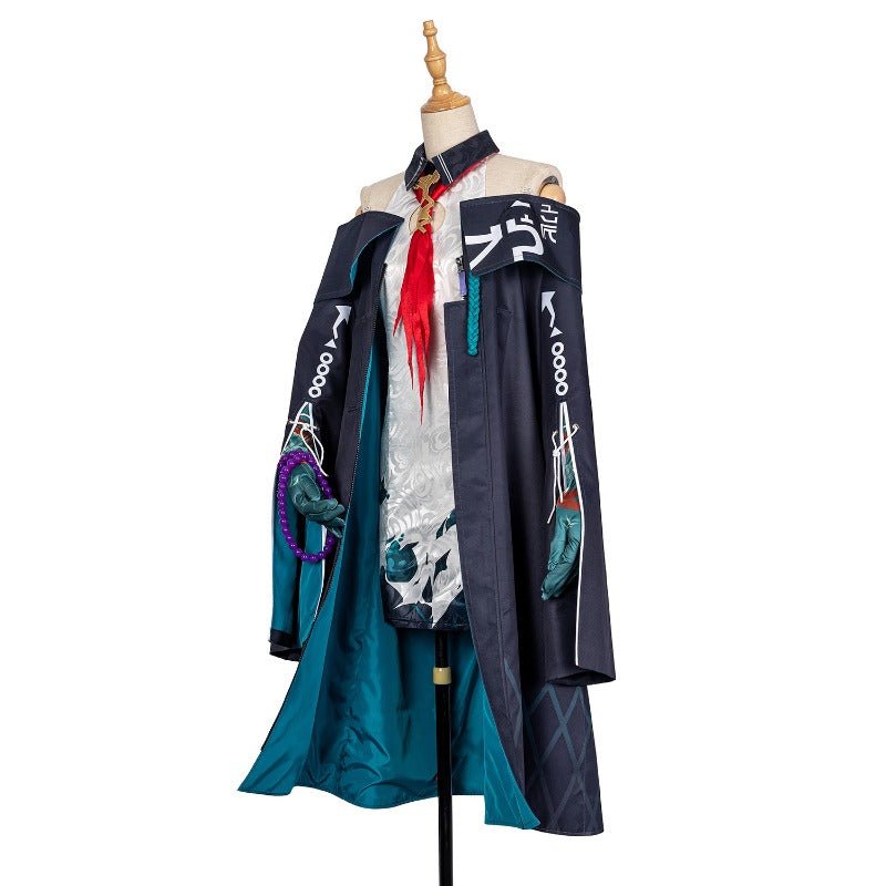 Traje de Cosplay de Dusk de Arknights Conjunto Completo para Halloween y Roleplay - Fantasia Cosera