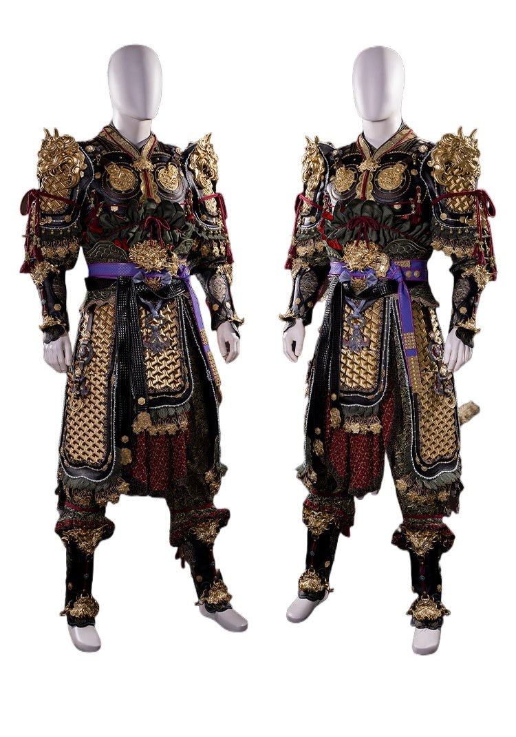 Traje de Cosplay Black Myth Wukong para Hombres | Qitian Dasheng Destino Hombre - Fantasia Cosera