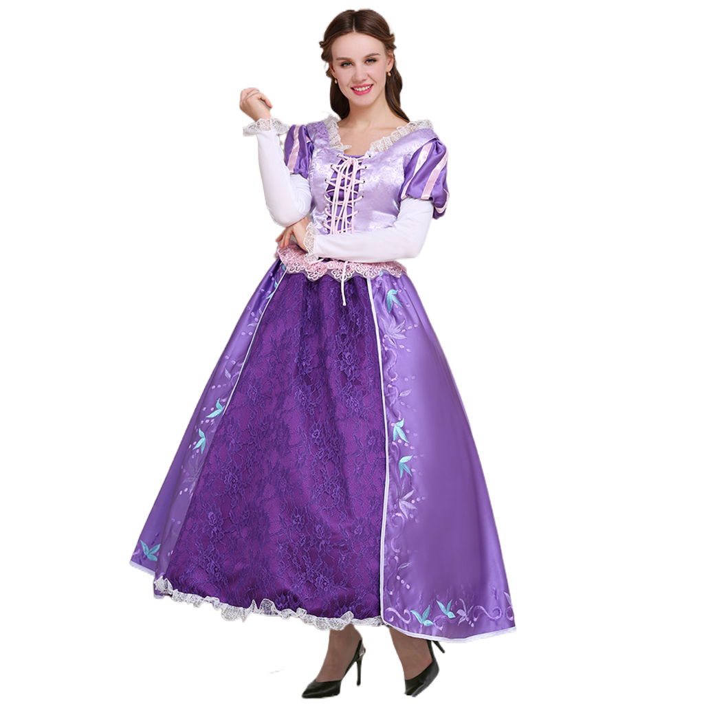 Serie de Disfraces de Cosplay de Disney Enredados | Rapunzel, Naveen, Madre Gothel y Más - Fantasia Cosera
