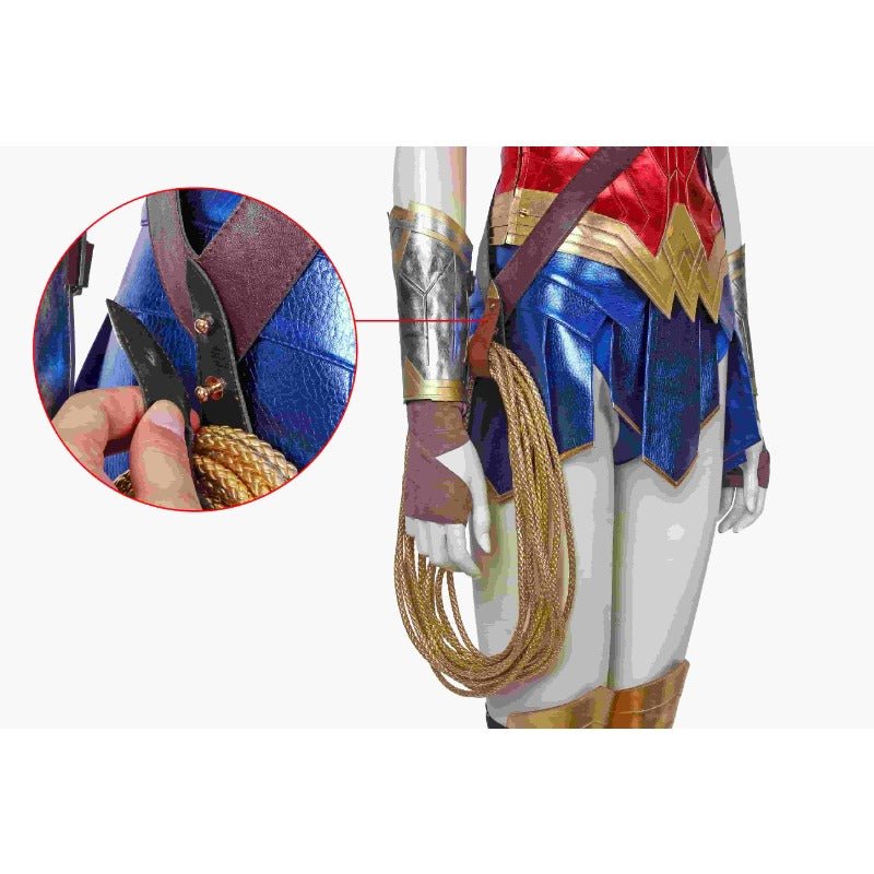Traje de Cosplay de Mujer Maravilla Diana Prince para Mujer - Disfraz de Halloween - Fantasia Cosera