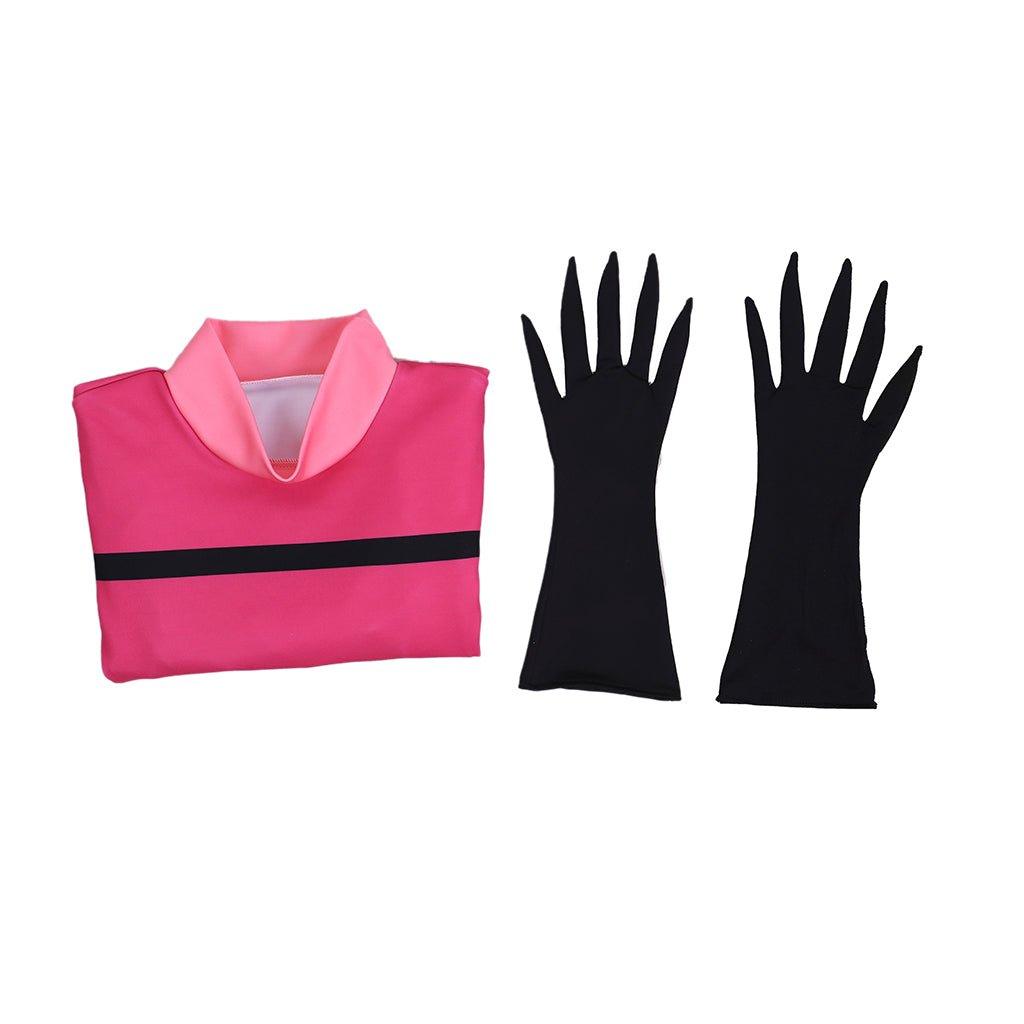 Chaqueta con Capucha Rosa para Mujer de ZIM Cosplay | Disfraz de Halloween y TV | Chaqueta de Cosplay de Invader ZIM - Fantasia Cosera