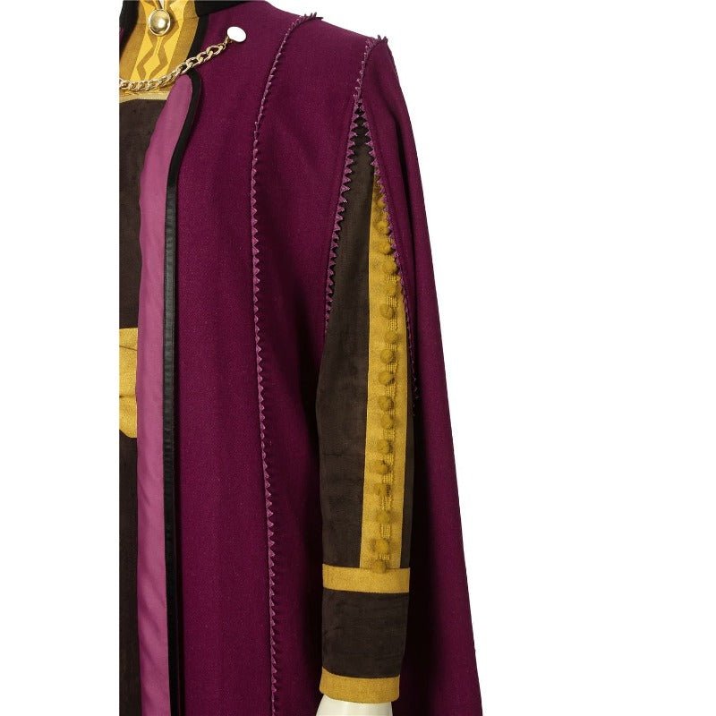 Traje de Cosplay de Anna, la Reina de Hielo 2 - Vestido de Princesa para Adultos - Fantasia Cosera