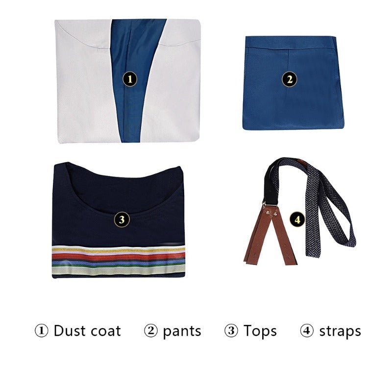 Traje de Cosplay de Doctor 13 Jodie Whittaker para Halloween Completo para Fans - Fantasia Cosera