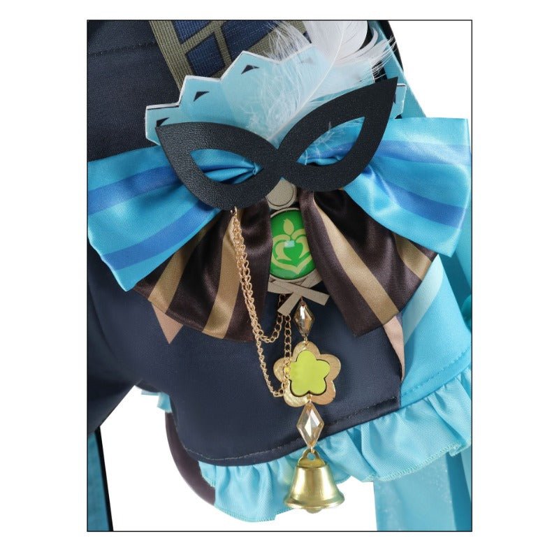 Traje Cosplay de Genshin Impact Kirara - Nueva Piel de Guardabosques Fantasma - Fantasia Cosera