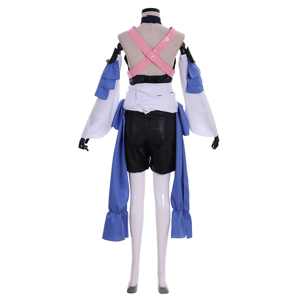 Traje de Cosplay de Aqua de Kingdom Hearts Birth By Sleep | Serie de Cosplay de Juego - Fantasia Cosera