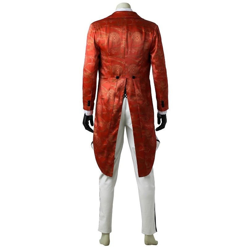 Traje de Cosplay Jerome Chaqueta Roja y Chaleco Naranja para Halloween y Festivales - Fantasia Cosera