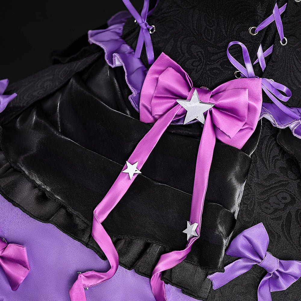 Colaboración Identity V x Sanrio - Traje de Cosplay de la Reina Sanguinaria - Fantasia Cosera