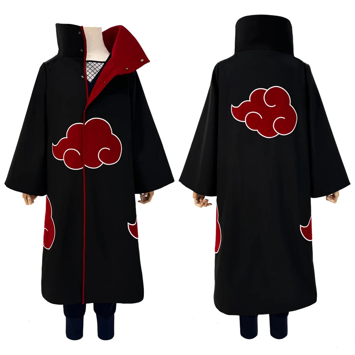Traje de Cosplay de Anime Uchiha Itachi y Uchiha Sasuke Capa de Pain Konan Sasori - Fantasia Cosera