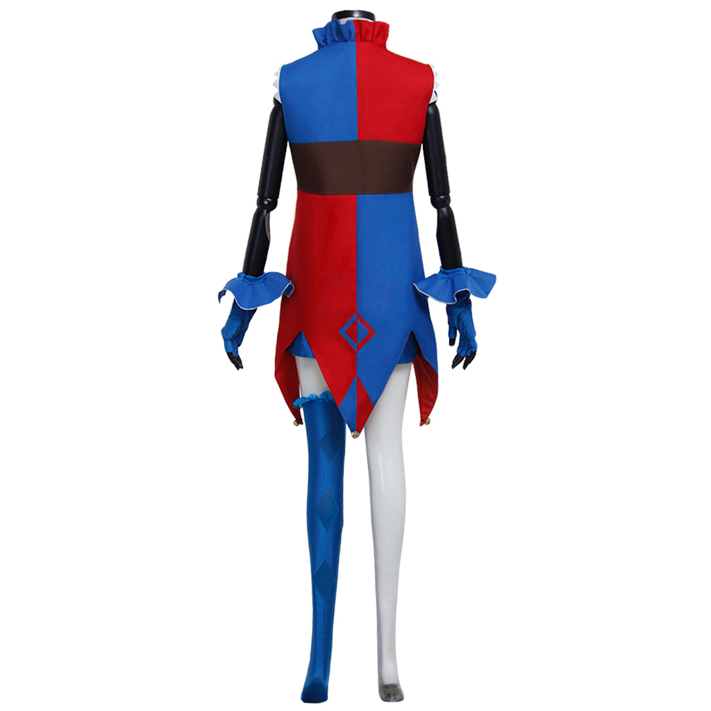 Traje de Cosplay de Harley Quinn – Divertido, Feroz e Icónico Outfit de Supervillana para Mujeres - Fantasia Cosera