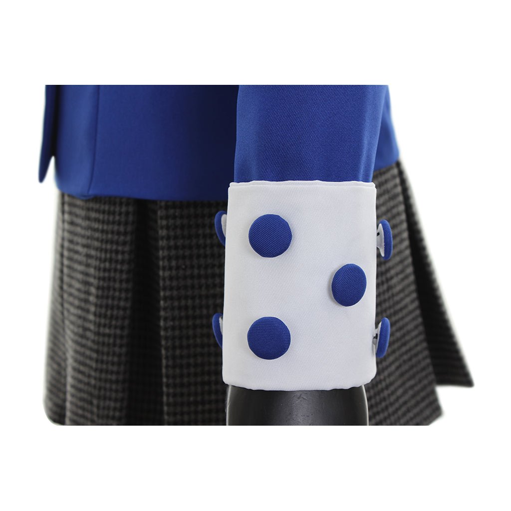 Vestido Azul de Traje para Mujer Adulto - Disfraz de Carnaval para Halloween y Fiestas Temáticas - Fantasia Cosera