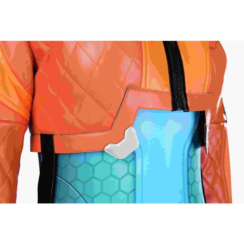 Traje de Cosplay de Juno de Overwatch 2 Azul para Mujeres para Halloween y Carnaval - Fantasia Cosera