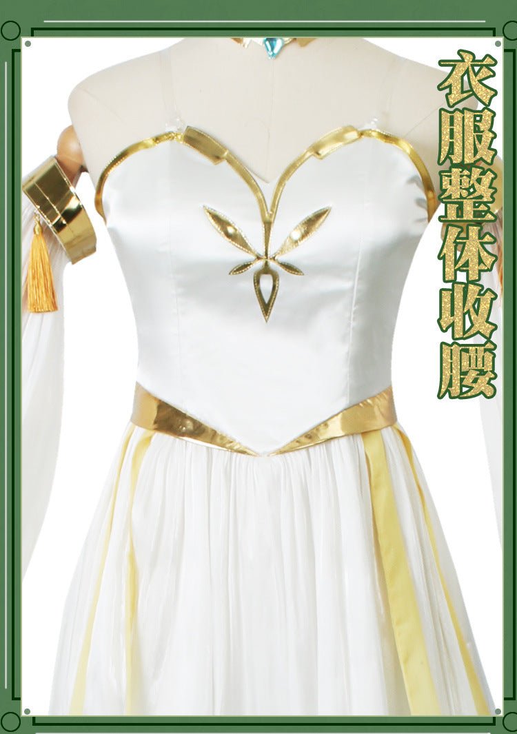 Traje de Cosplay de Nahida de Genshin Impact – Auténtico y Detallado - Fantasia Cosera