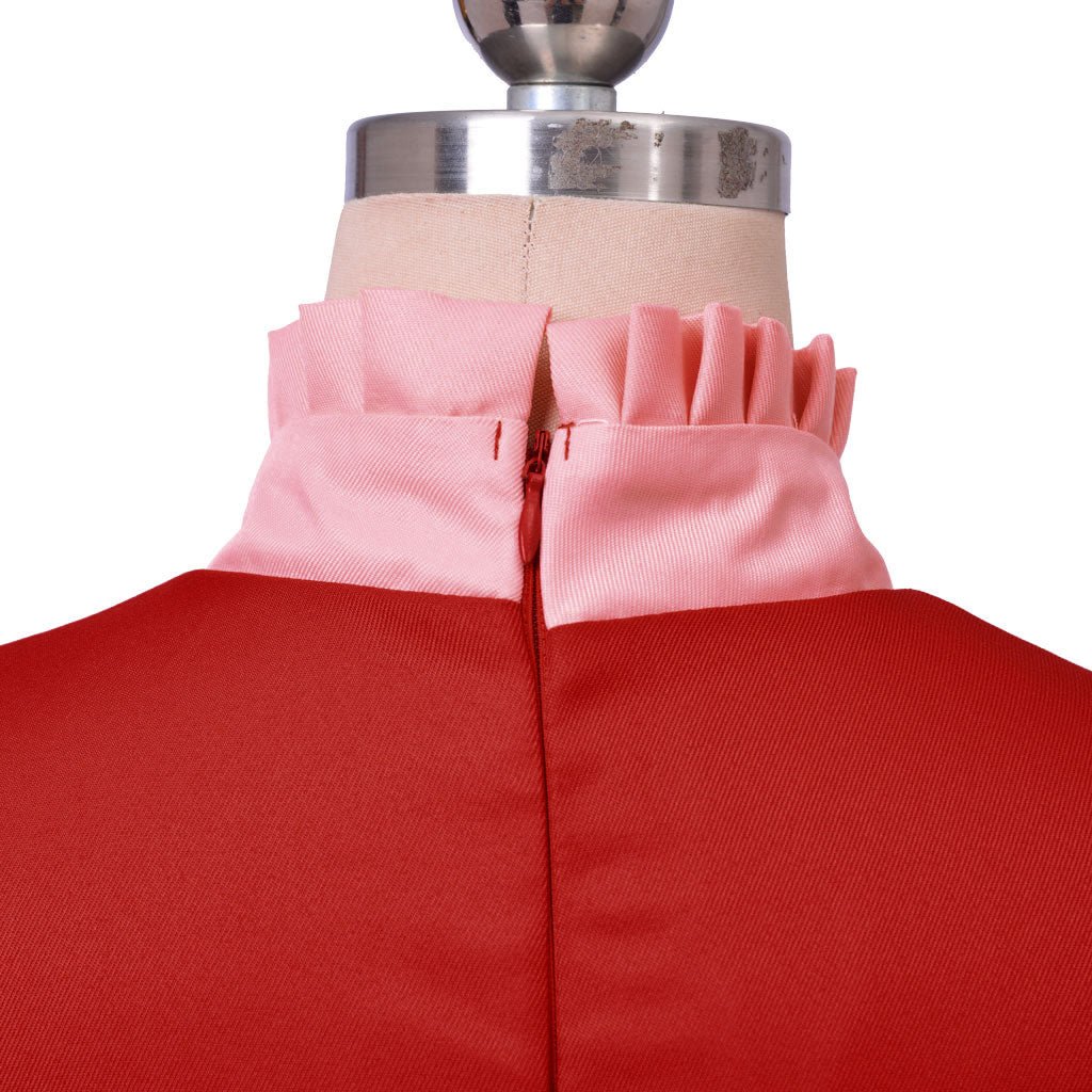 Disfraz de Lady Tremaine | Vestido de Reina Roja para Mujer | Traje para Halloween y Serie Disney - Fantasia Cosera