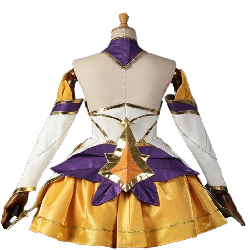 Traje de Cosplay Guardiana Estelar Seraphine de LOL para Mujer - Disfraz para Halloween y Carnaval - Fantasia Cosera